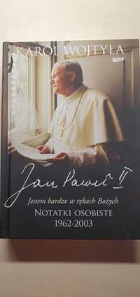 Jestem bardzo w rękach Bożych Notatki osobiste Jan Paweł II
