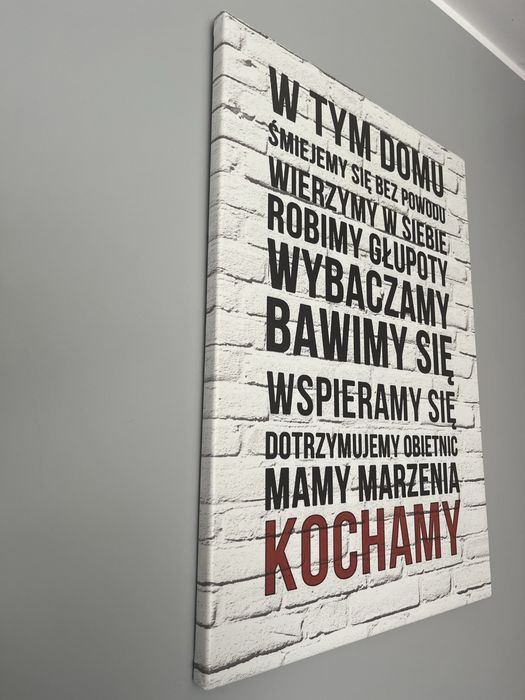 Obraz na plotnie 50x70 polecam