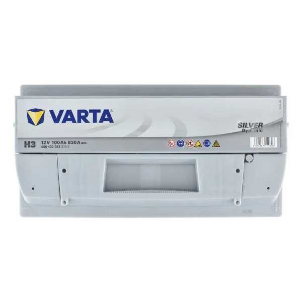 Акумулятор VARTA Silver Dynamic 100Ah 830A R+ H3 12v 600402083