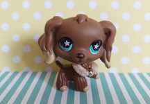 Littlest Pet Shop LPS unikatowy pies Cocker Spaniel #960 pop