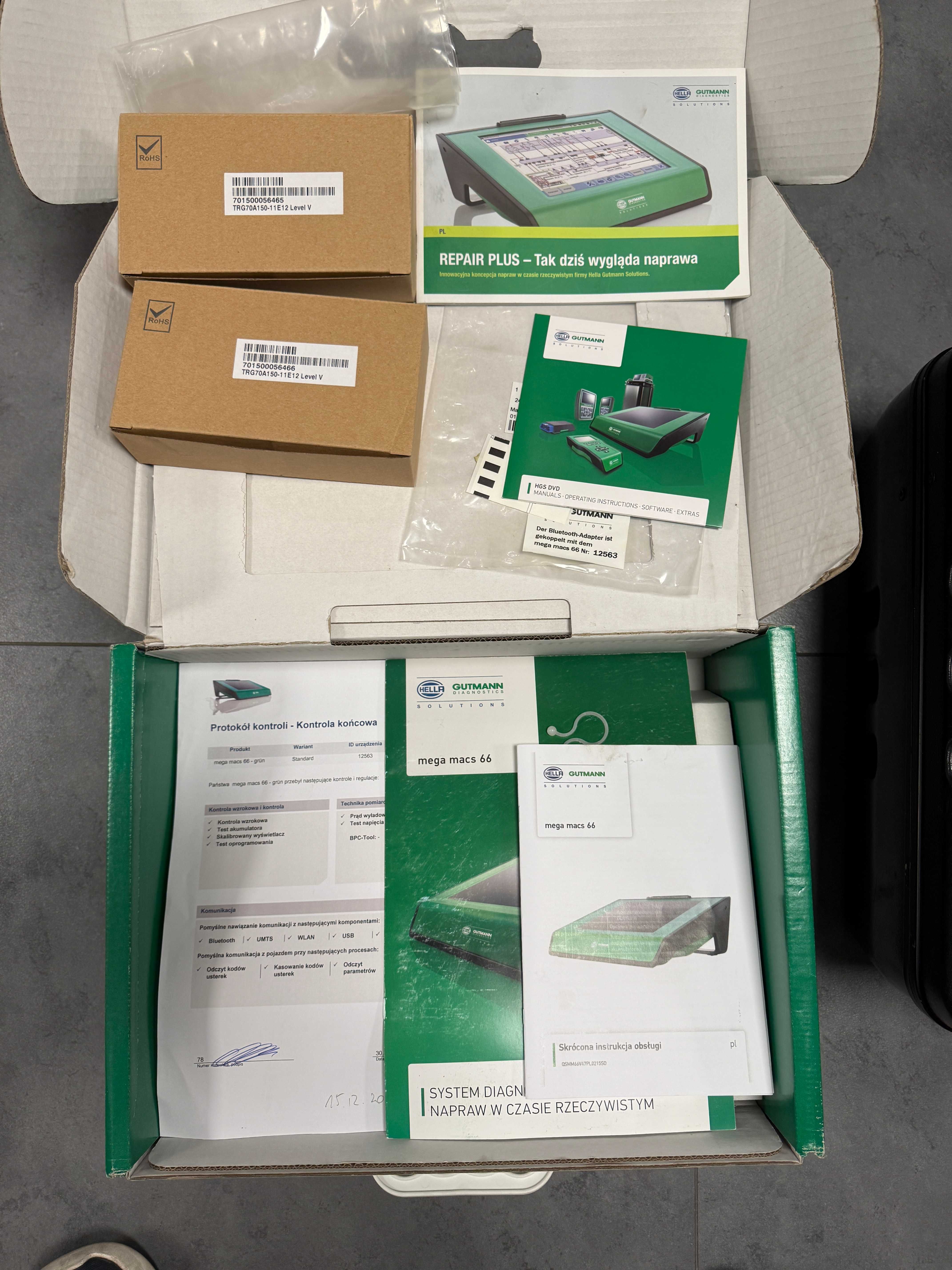Tester diagnostyczne Hella Gutmann Mega Macs 66