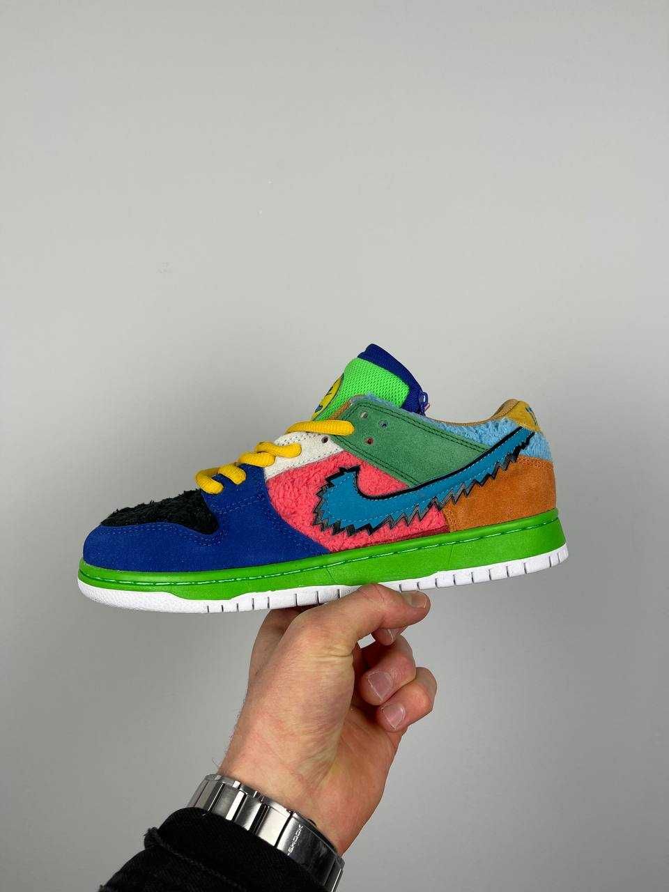 Жіночі кросівки Nike SB Dunk Low x Grateful Dead Bears Multicolor