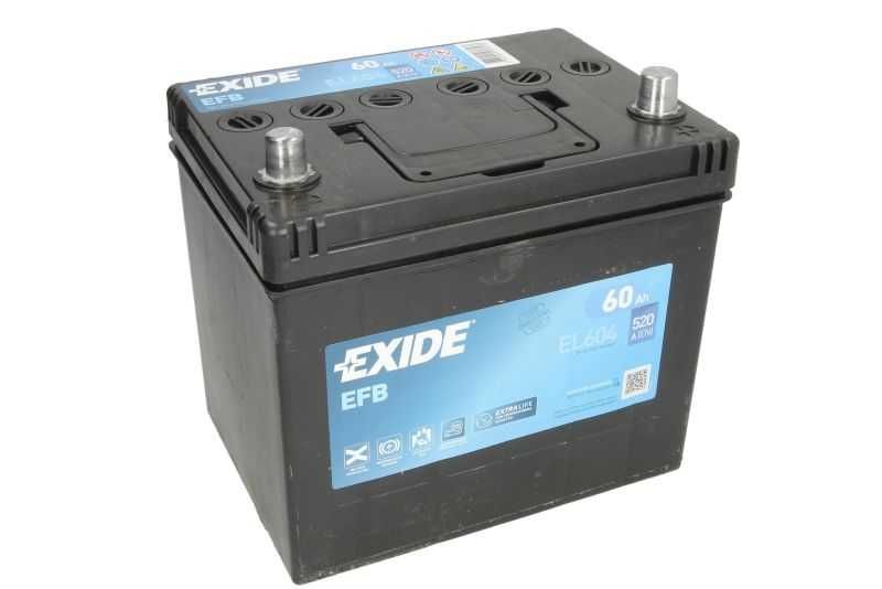 EXIDE Akumulator 60Ah 520A P+ (Efb/Rozruchowy)