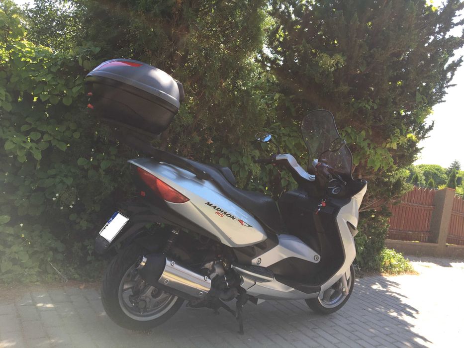 Malaguti Madison 250/125, 2006r kufer gotowy do jazdy NOWA LOKALIZACJA