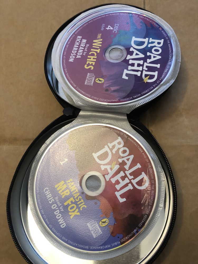 Ronald Dahl audiobooki po angielsku