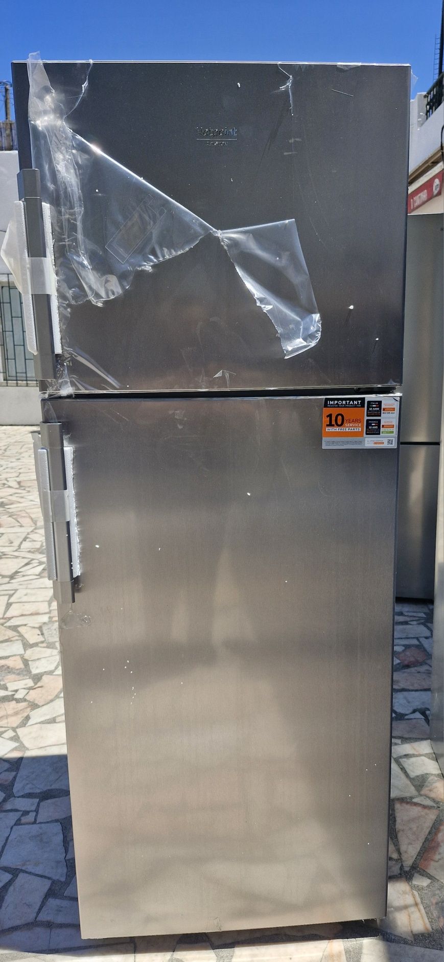 Frigorífico com congelador ariston hotpoint