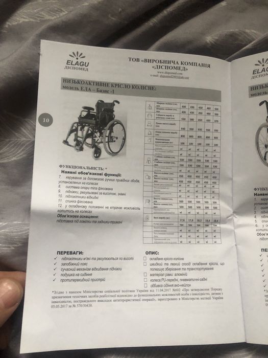 Крісло каталка не дорого