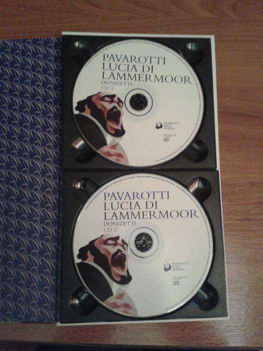 pavarotti lucia di lammermoor donizetti livro cd