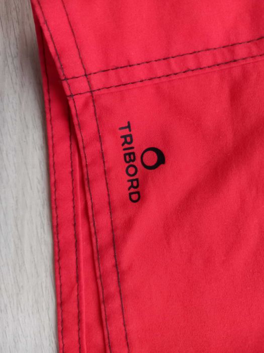 Calções de praia vermelho 14 anos