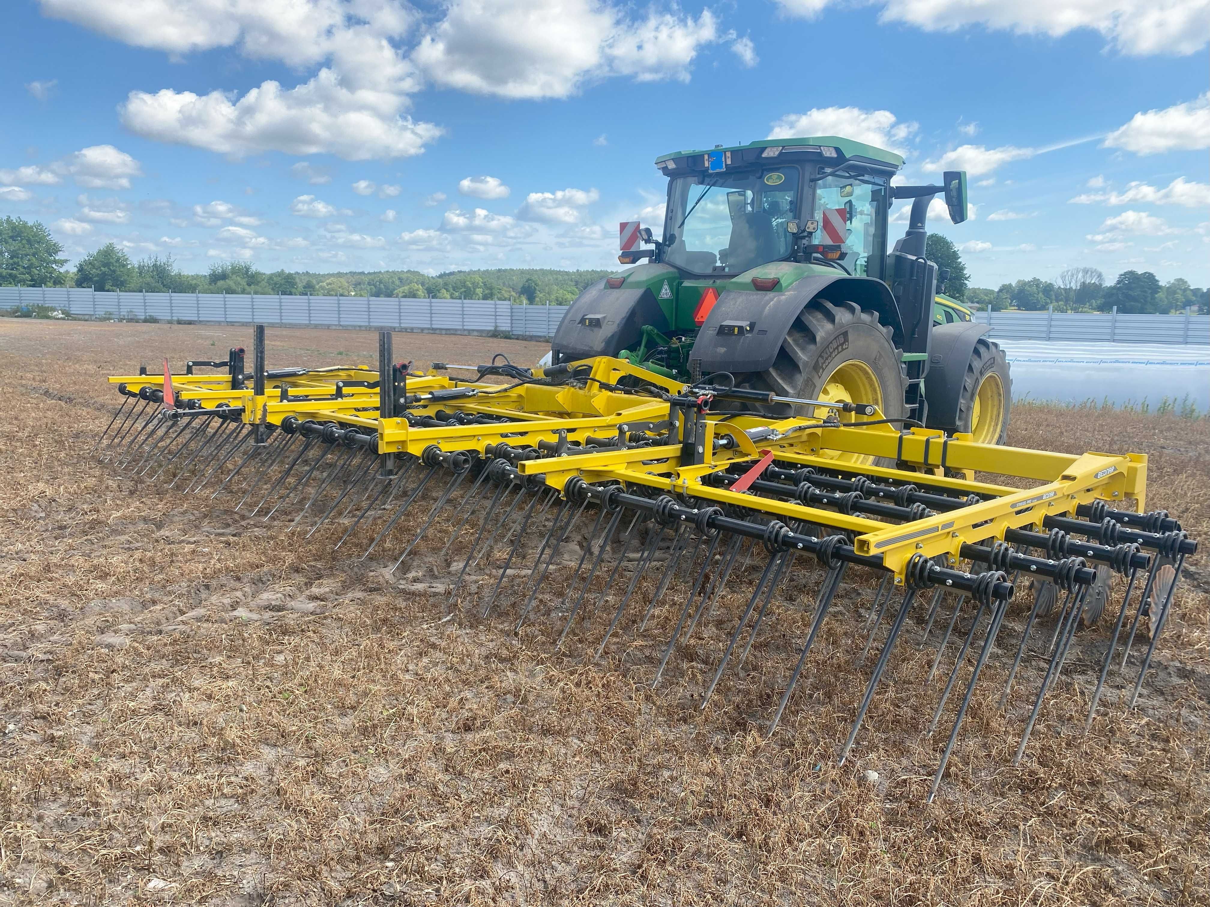 Brona palcowa do słomy Bednar Strigel PRO PN 9000 9m jak DEMO gwaranc.