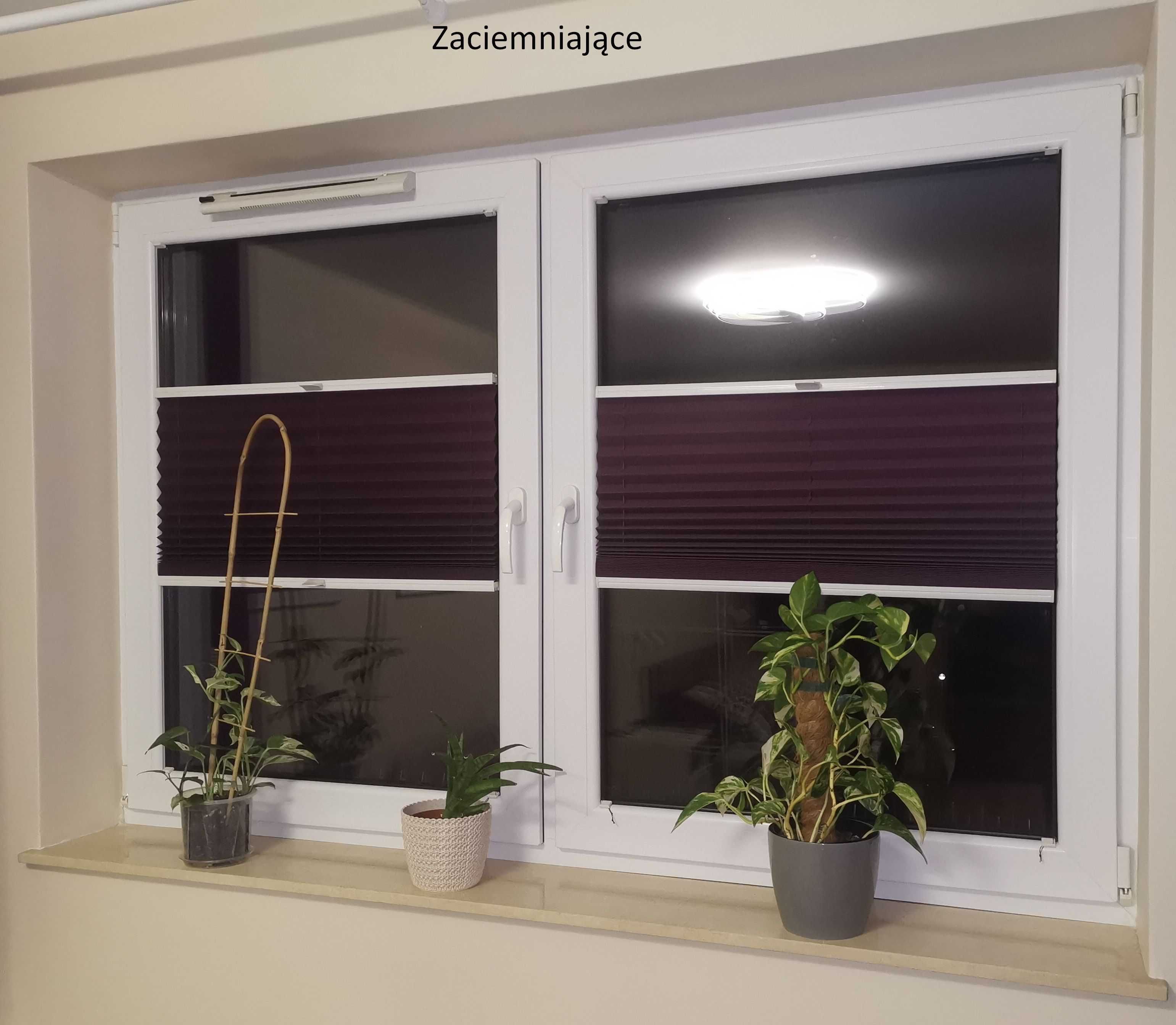 Plisy rolety wewnętrzne