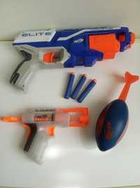 За два Nerf Disruptor+Glovshot бластера