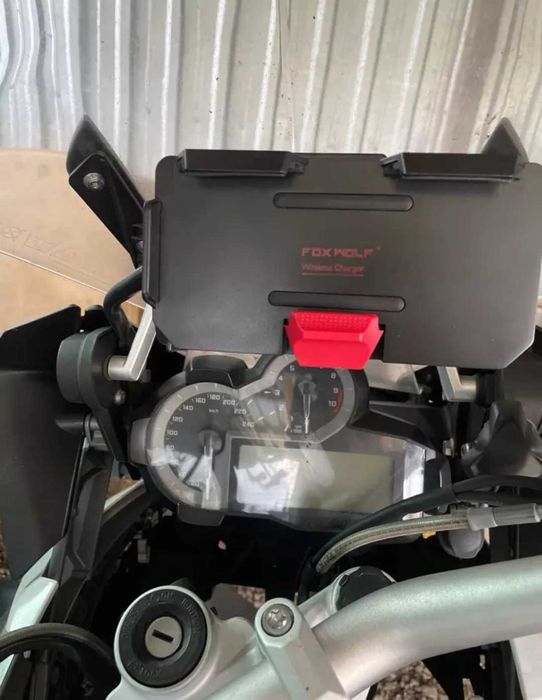 Suporte p/ telemóvel com carregamento wireless e usb p/ modelos bmw
