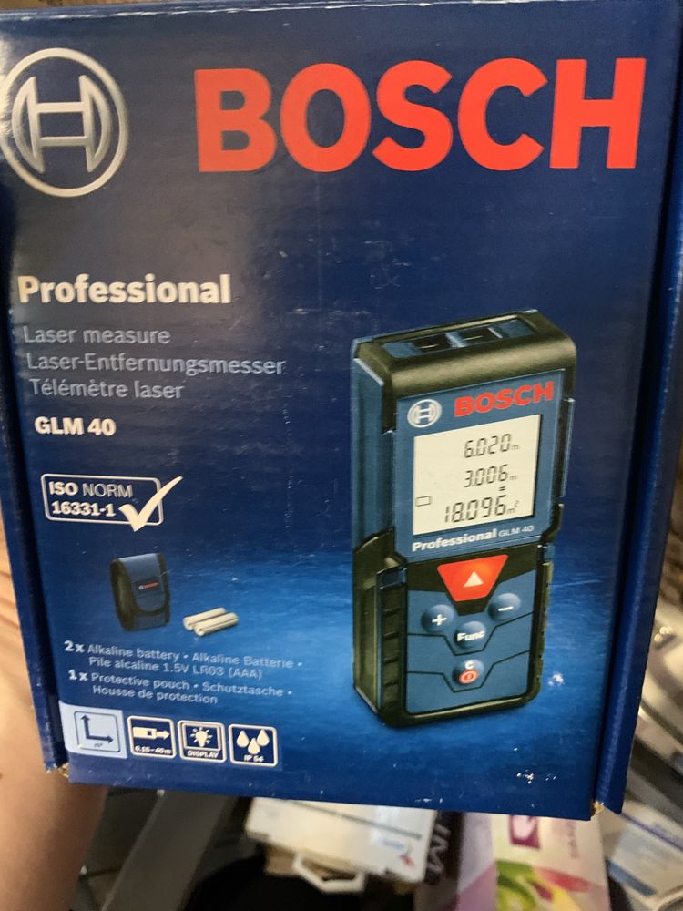 Dalmierz laserowy BOSCH Professional GLM 40 c