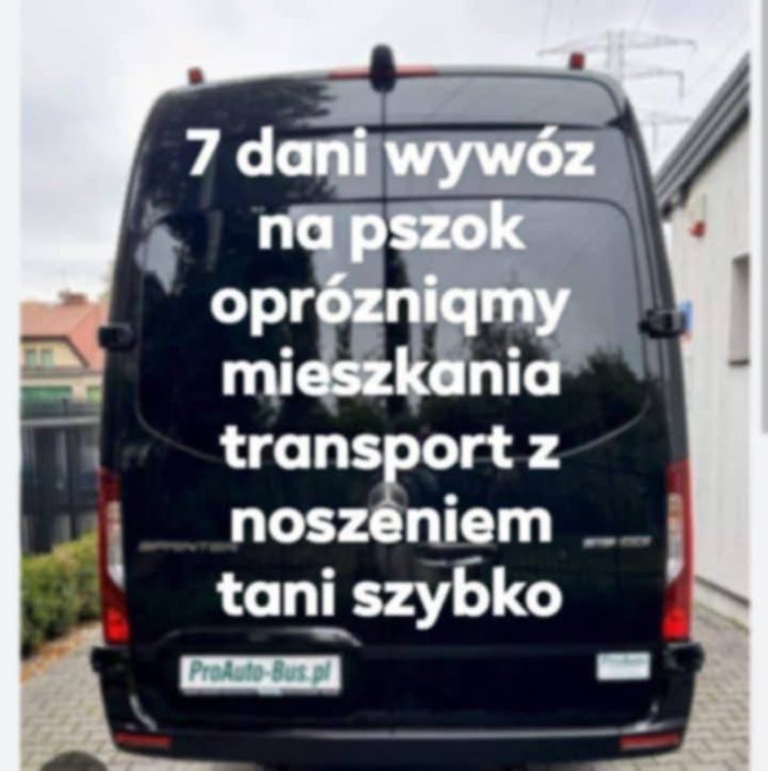 Tani wywóz na pszok