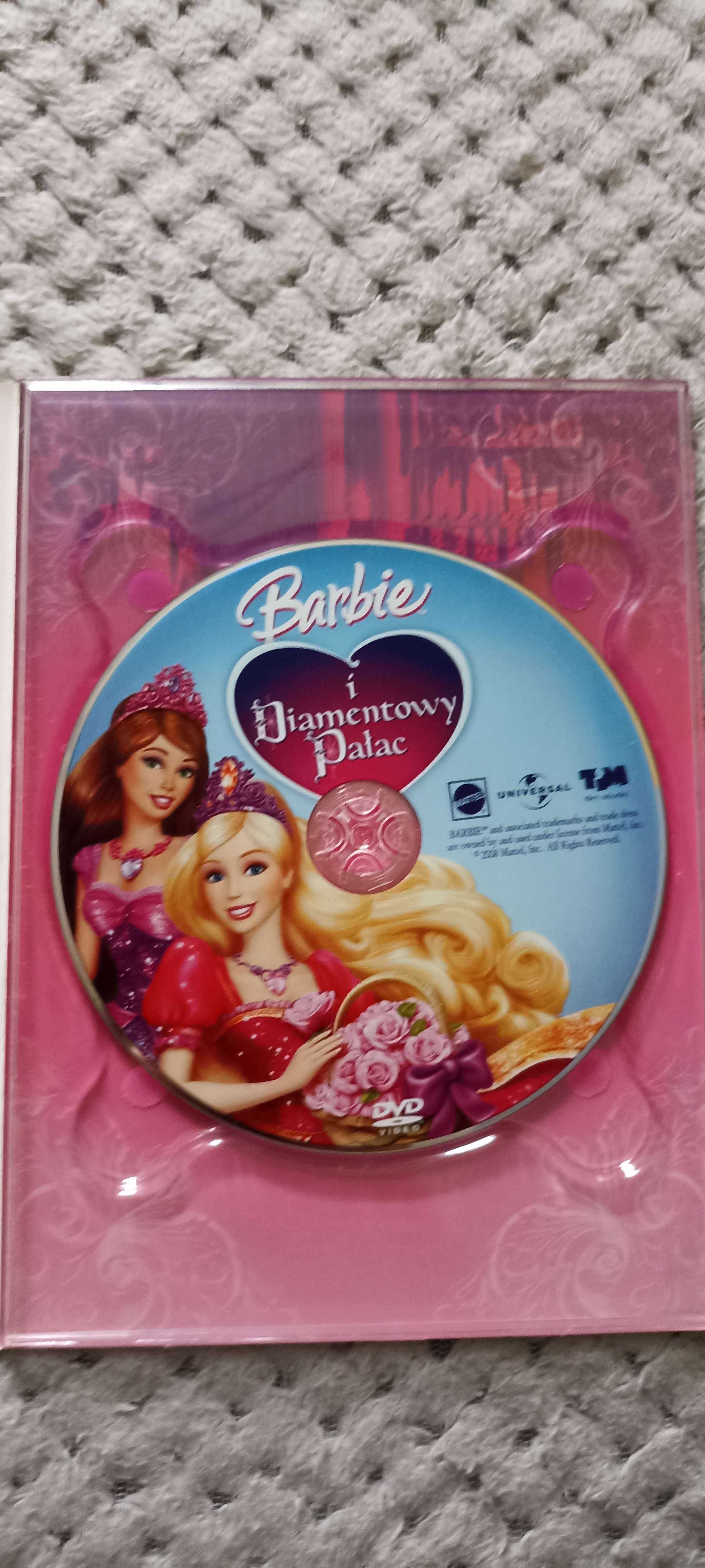 Barbie i diamentowy pałac Płyta DVD + książka