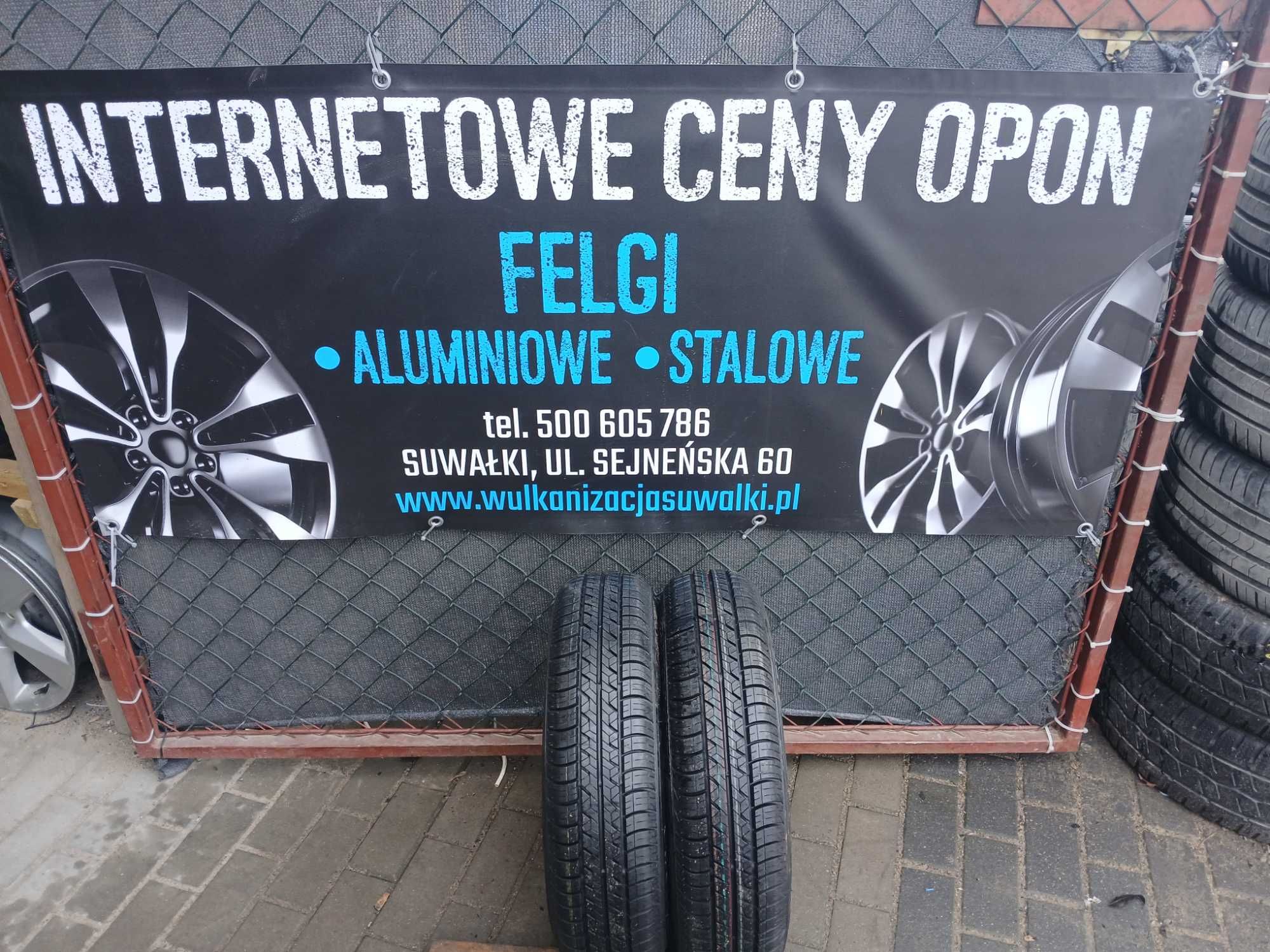 2x używane opony 155/80 R13 Firestone z zapasówek jak Gwarancja Montaż