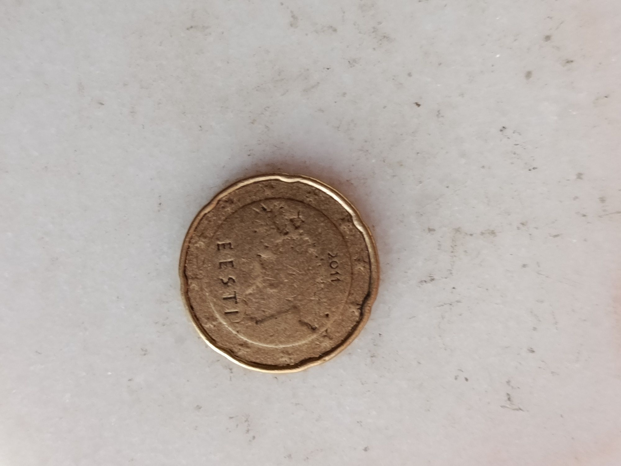 Moeda única de 20 cents