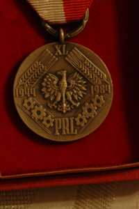 Medal 40-lecia PRL