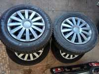 Opony 195/65 R15 z felgami stalowymi 15 5x100 ET38 szerokość 6