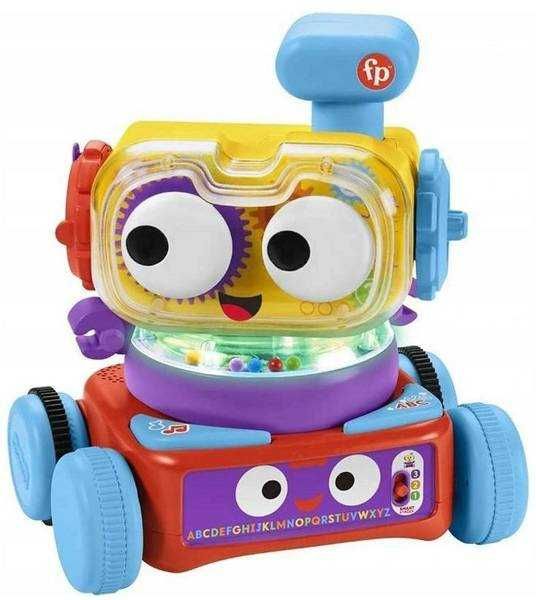 Fisher-Price Uczący Przyjaciel Robot 4w1 Tino Robottino