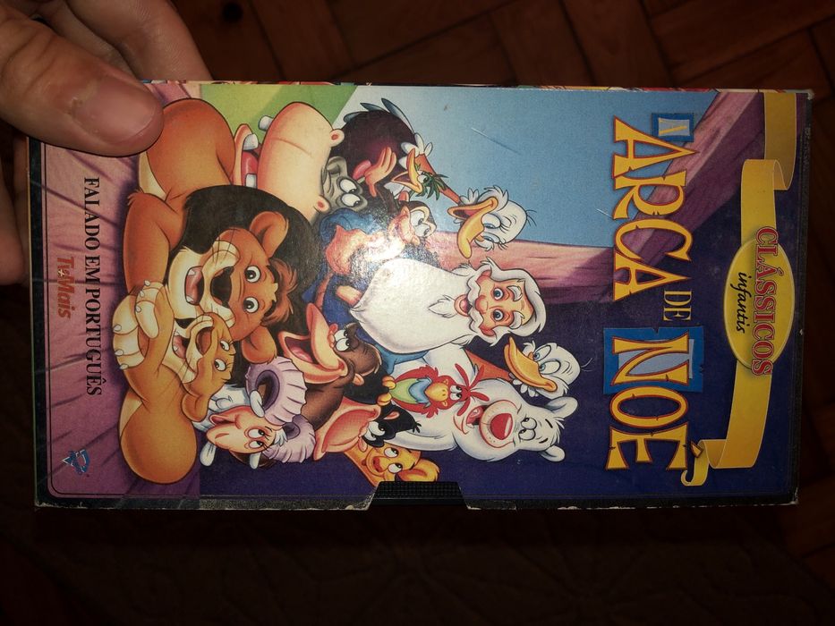 Filme clássico infantil a arca de Noé (em cassete)