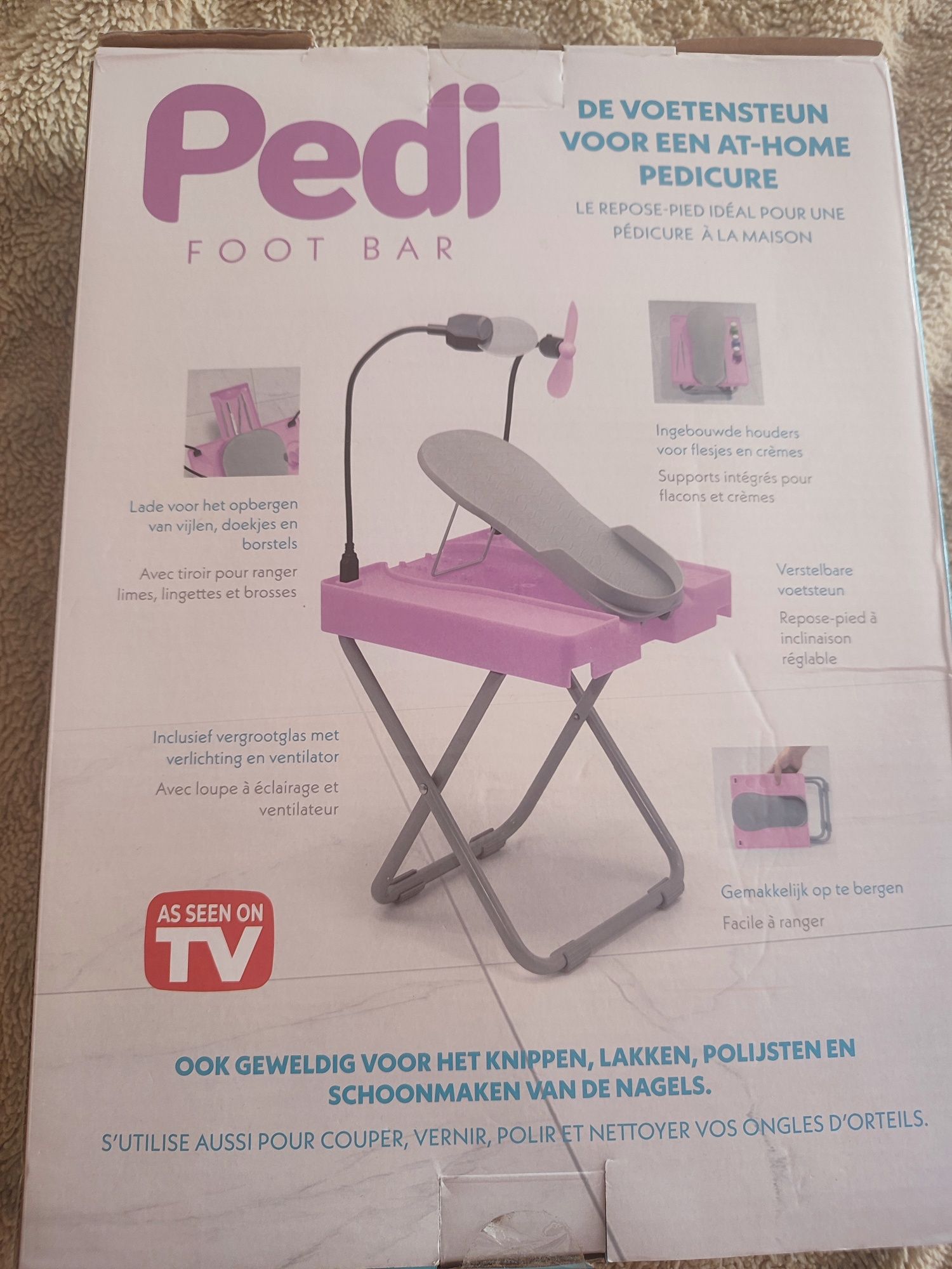 Podnożek do pedicure.   Nowe
