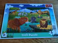 Puzzle Safari, układanka
