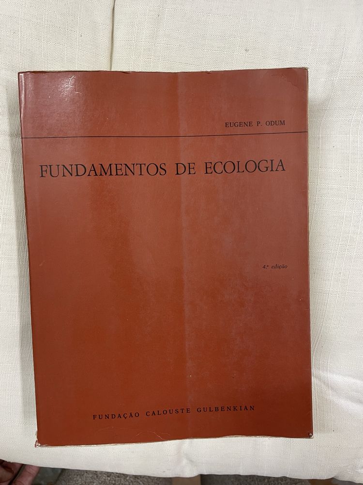 Livro de Fundamentos de ecologia