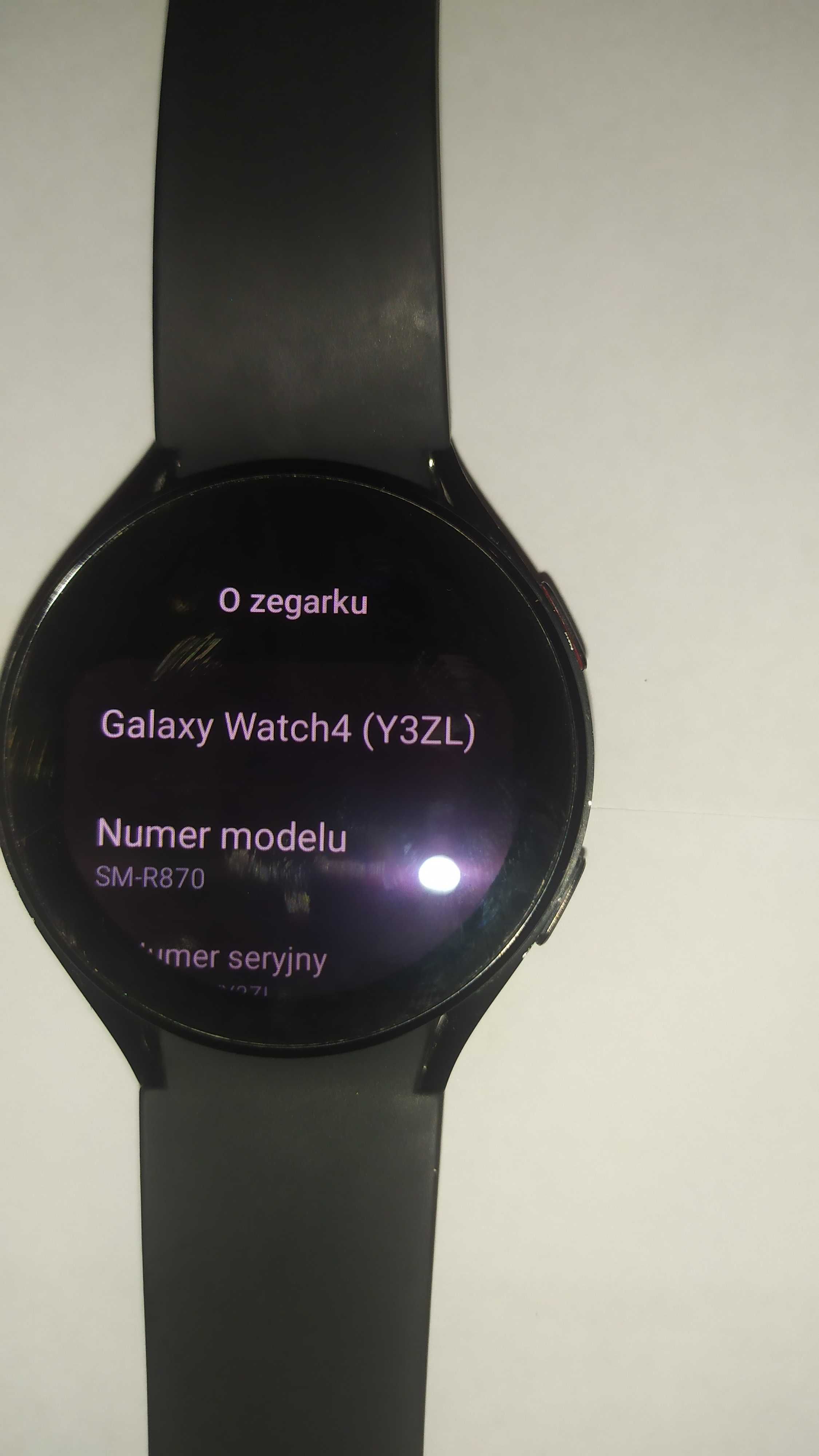 Zegarek Smartwatch Samsung Galaxy Watch 4 SM-R870 44 czarny GPS