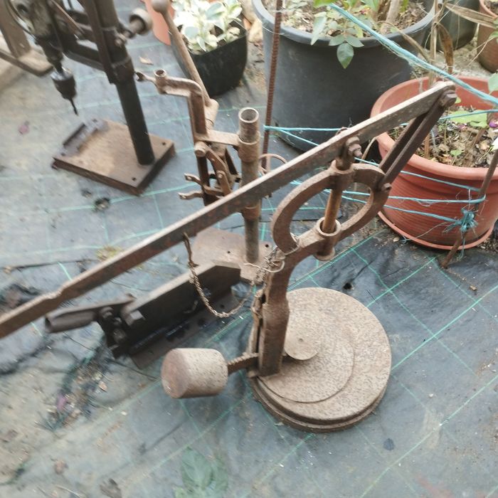 Máquina de engarrafar artesanal