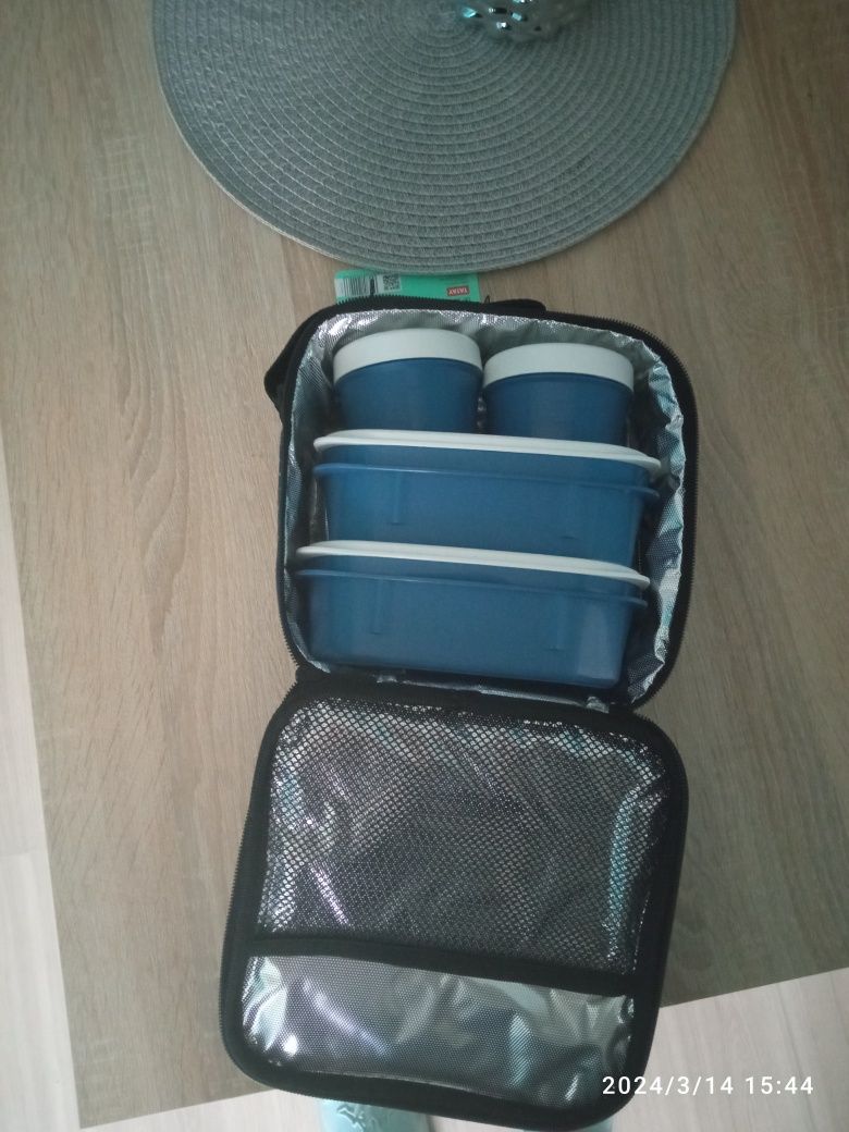 torba termiczna z 4pojemnikami LunchBox