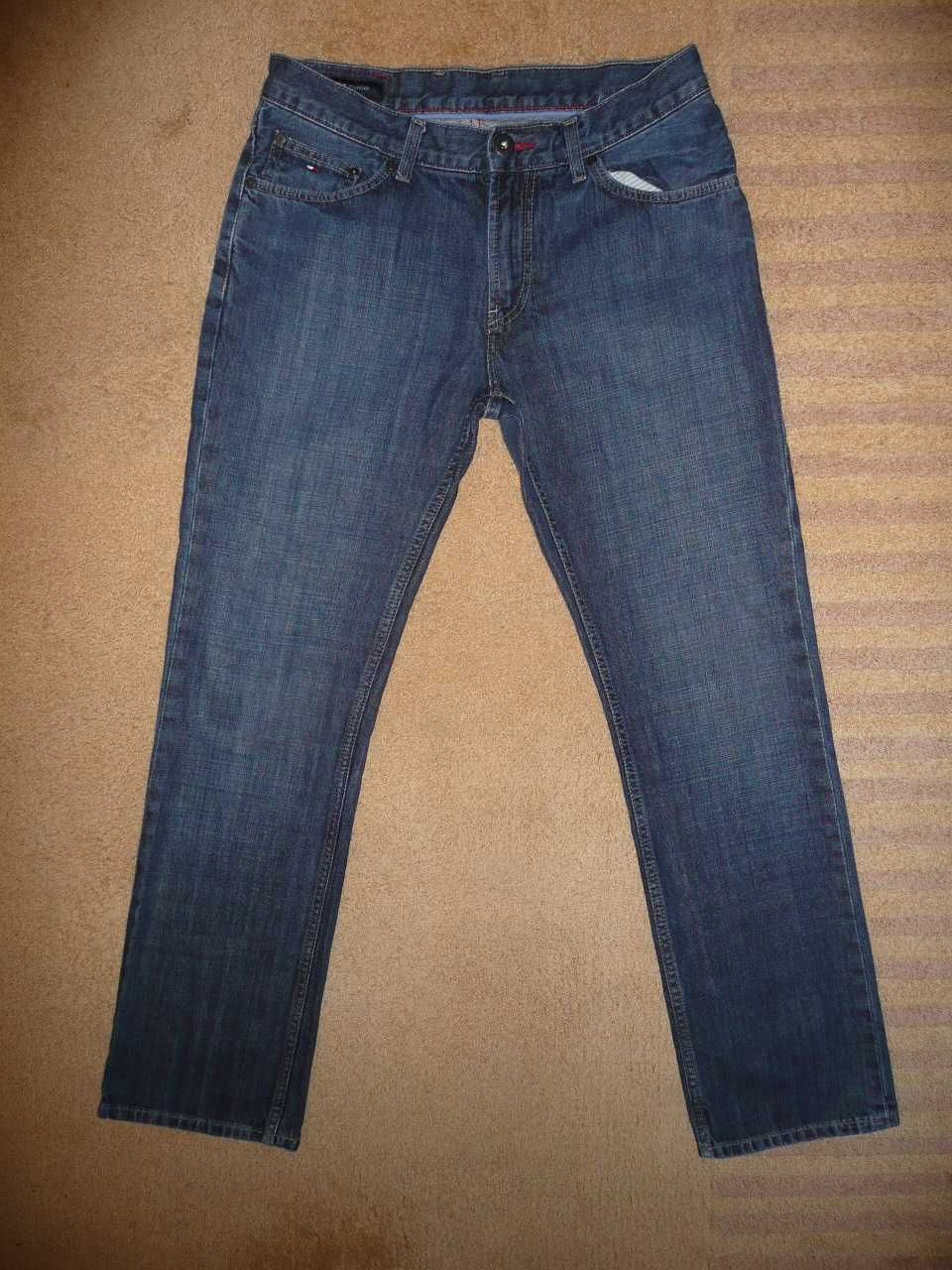 Spodnie dżinsy TOMMY HILFIGER W32/L32=41,5/105cm jeansy