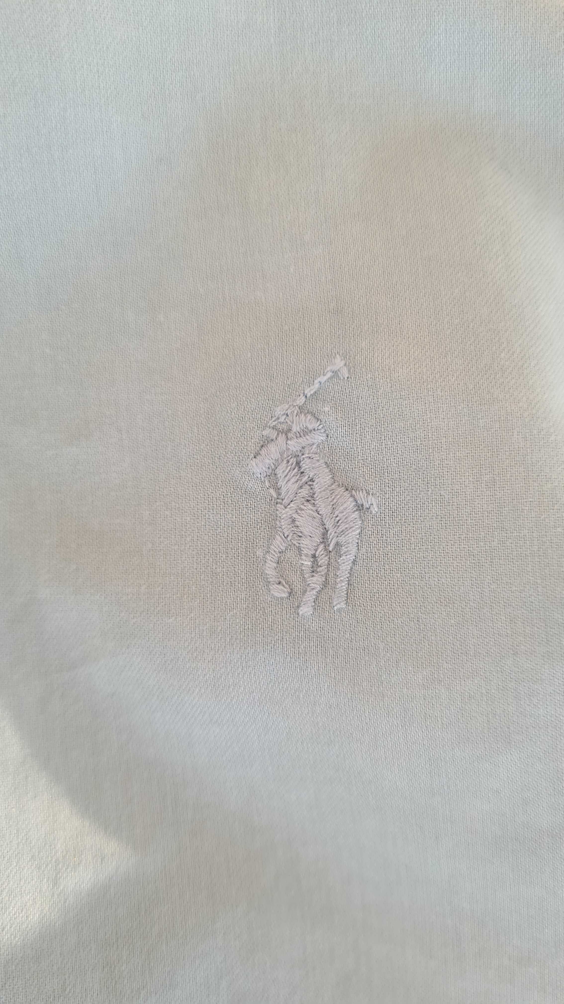 Koszula Polo Ralph Lauren. Old money. Błękitna, Baby blue. M 38.