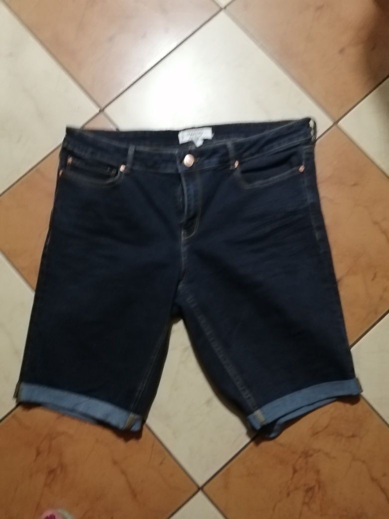 Mango Alice krótkie spodenki jeansowe szorty 44