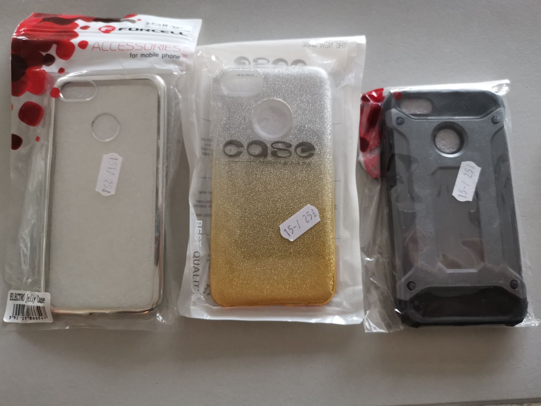 Komplet 3 sztuki etui Case plecki pokrowiec Huawei P9 lite mini