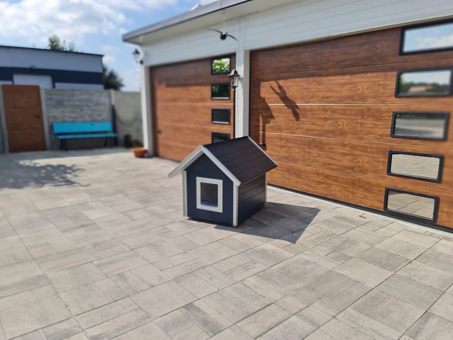 Buda dla psa ocieplana