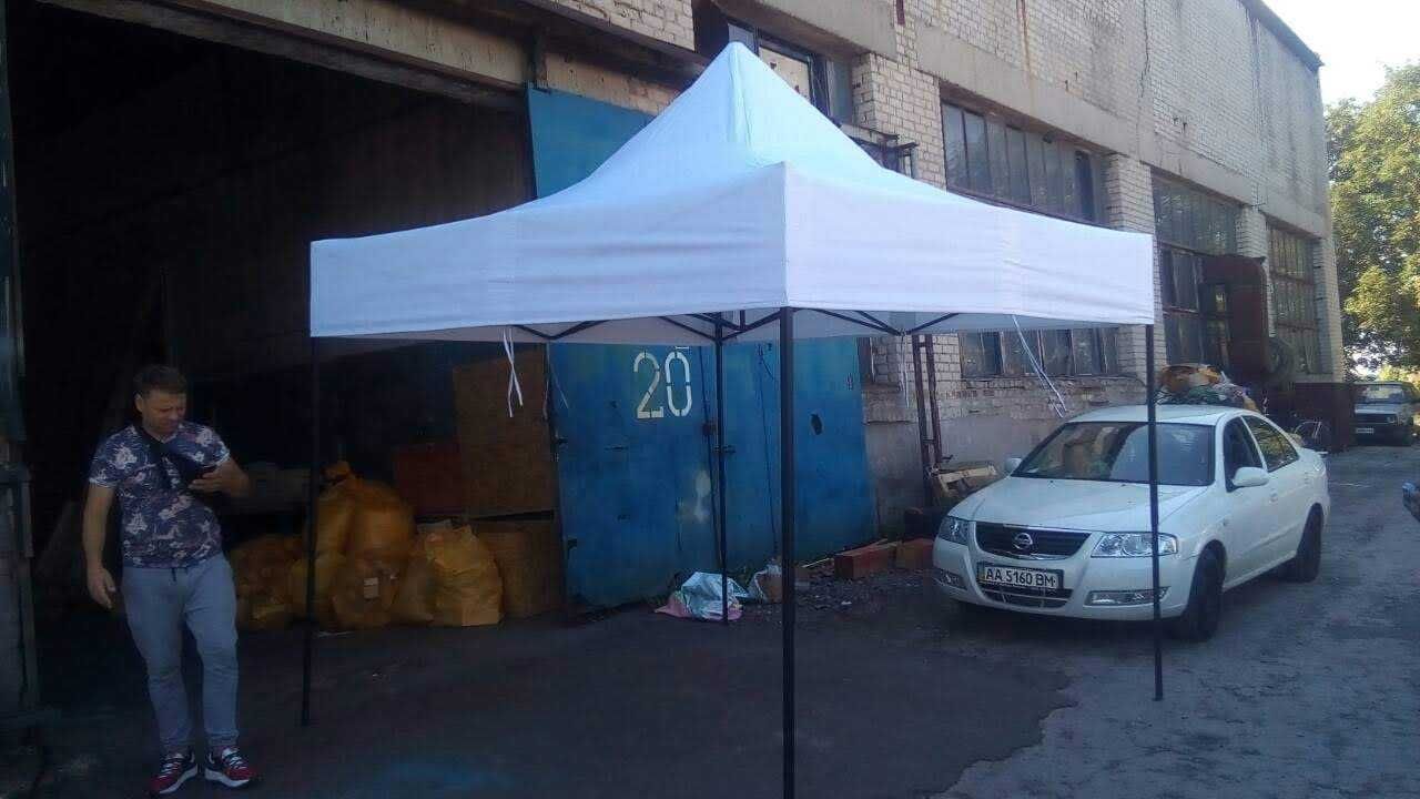 Шатро 3х3м розсувний (Україна) з плотним тентом