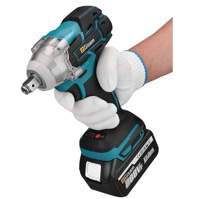 Aparafusadora Elétrica Gisam Gami 520n.m com 2 Baterias e carregador