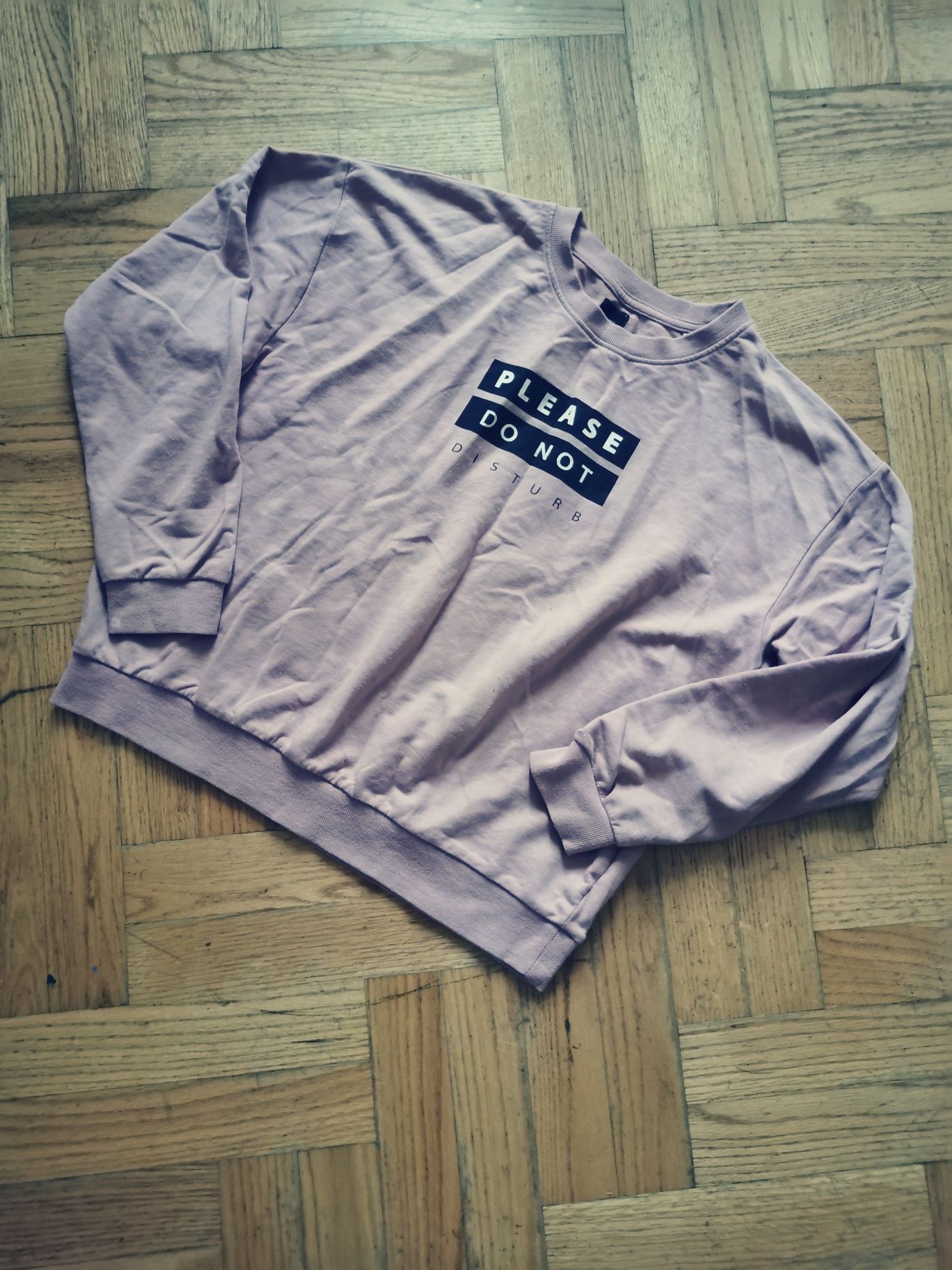 Bluza / jogging top r. M
Please do not dusturb r. M
Sinsay.
Stan bardz