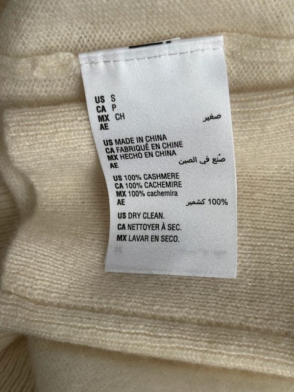 Sweter półgolf 100% kaszmir Charter Club rozmiar S