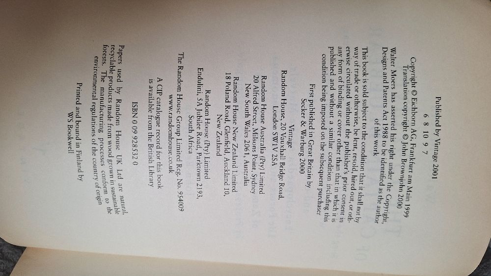 13.5 Lives Of Captain Bluebear
Вальтер Моерс
Роман, Вальтер Мёрс