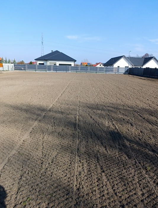 Usługi ogrodnicze glebogryzarka separacyjna , koszenie,ładowarka