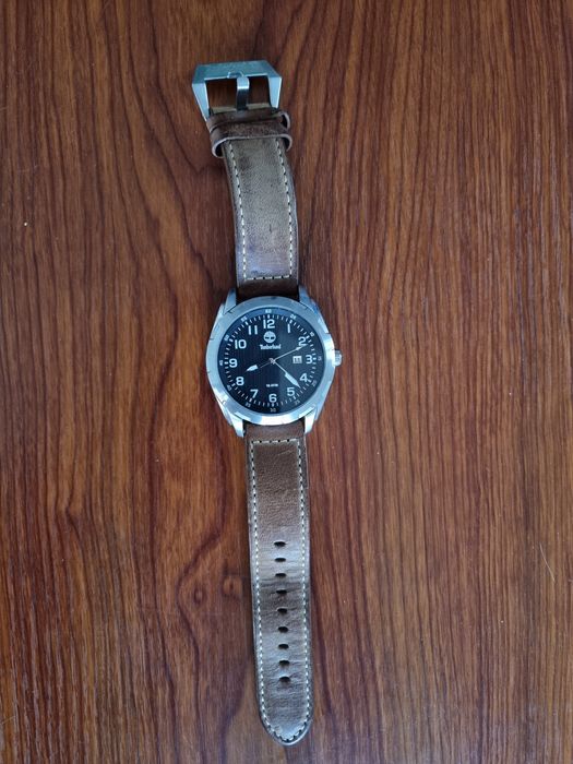 Relógio Timberland bracelete de pele
