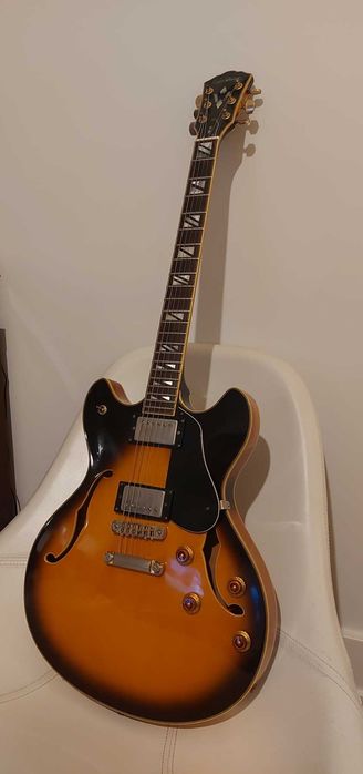 Washburn HB-35 Hollowbody | Sunburst | 1990