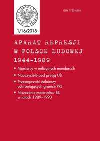Aparat Represji w Polsce Ludowej 1944 r -1989 r.