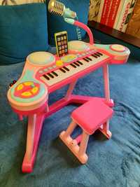 Детская игрушка пианино/синтезатор/барабаны MOTHERCARE ELC. Как новое
