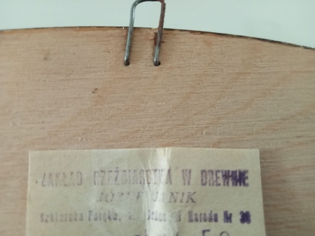 Obraz drewniany rękodzieło