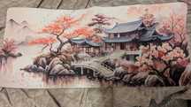 Podkładka pod klawiaturę Duża 90x40 Japonia