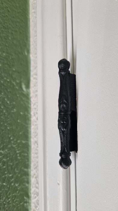 Portas de Roupeiro Madeira Maciça Lacadas de Branco